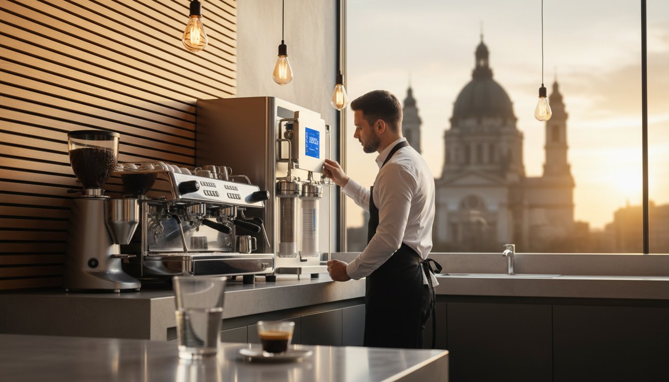 Kávézó víztisztító berendezés választás 2026-ban: Útmutató profi baristáknak