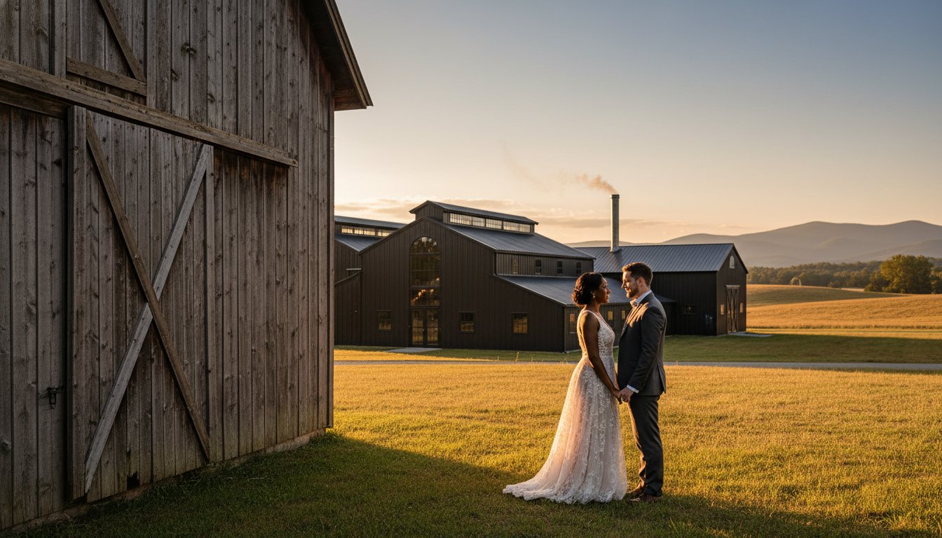 Perona Farms Wedding Photography: A Guide to the Refinery, Barn, and Reserve