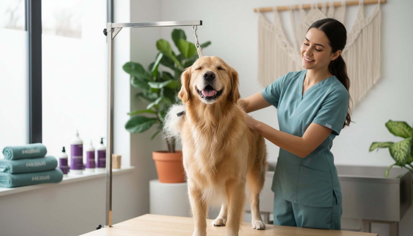 Holistic De-Shedding Treatment in Glen Ellyn: A Wellness Ritual for Your Dog