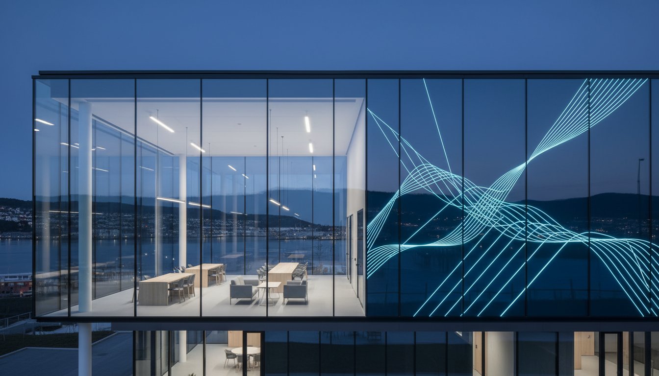 Storskjerm utendørs: Slik forvandler du glassfasaden til et digitalt manifest