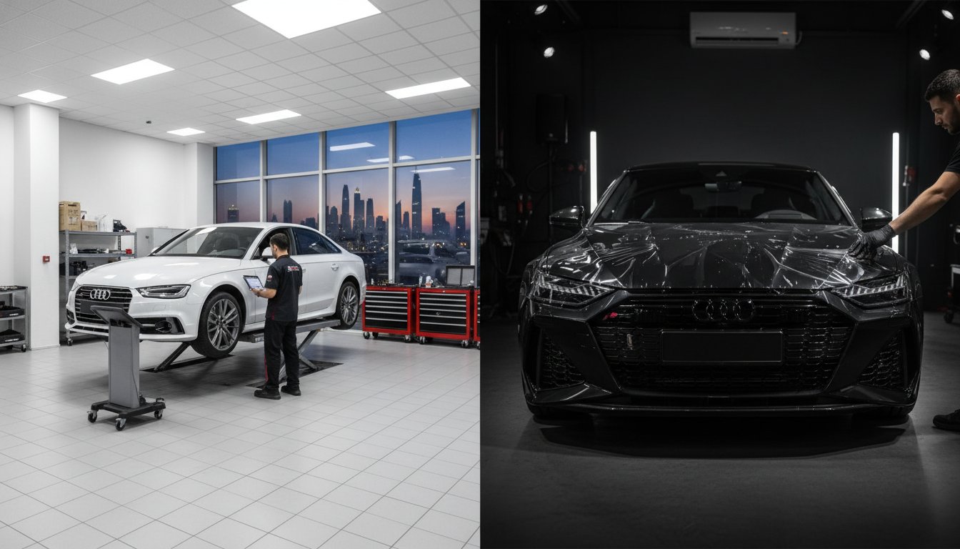 Audi Service Center Dubai: Dealer vs. Luxury Specialist Comparison