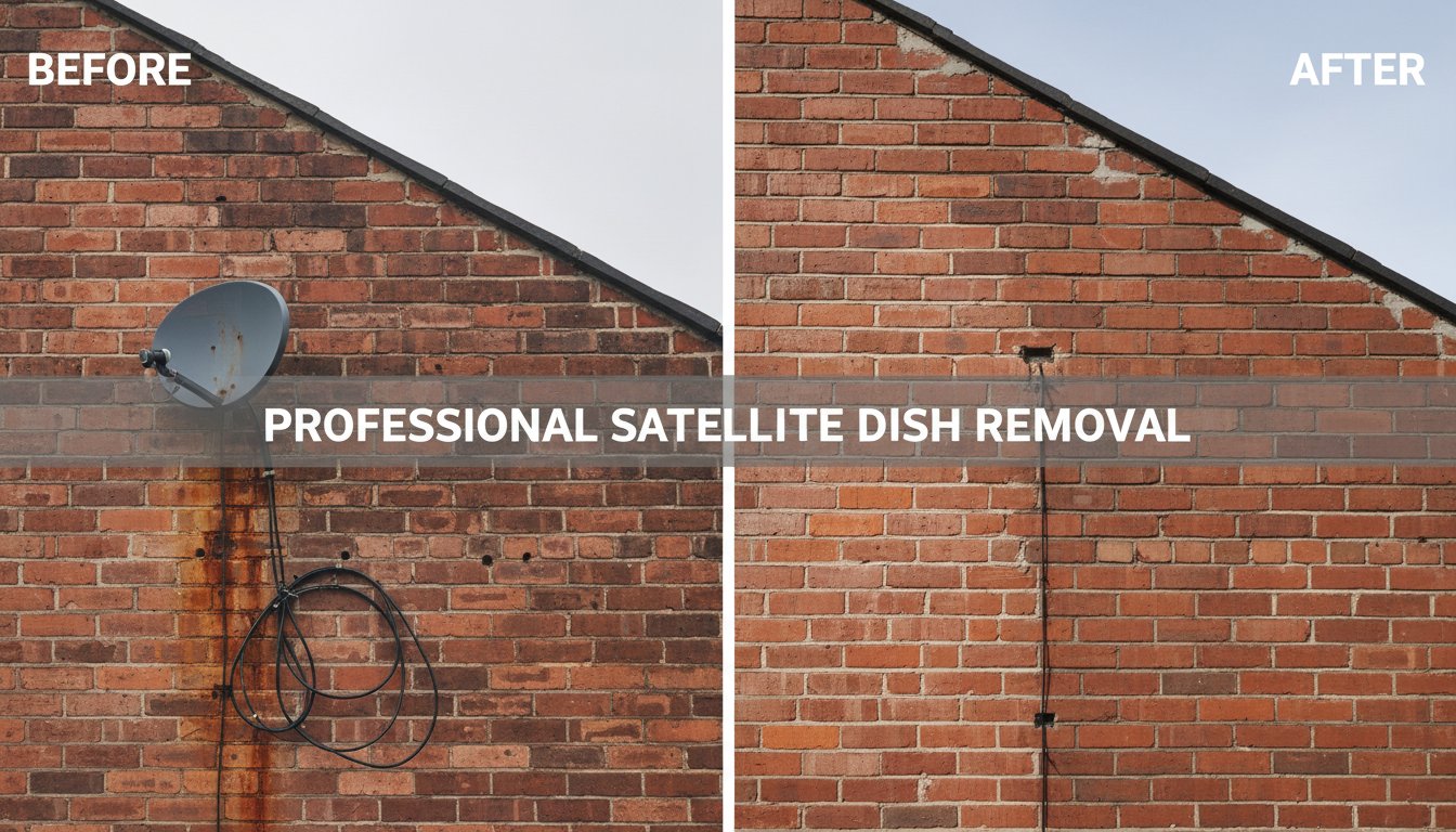 What to Do With an Old Satellite Dish in the UK: The Complete Guide to Removal and Recycling