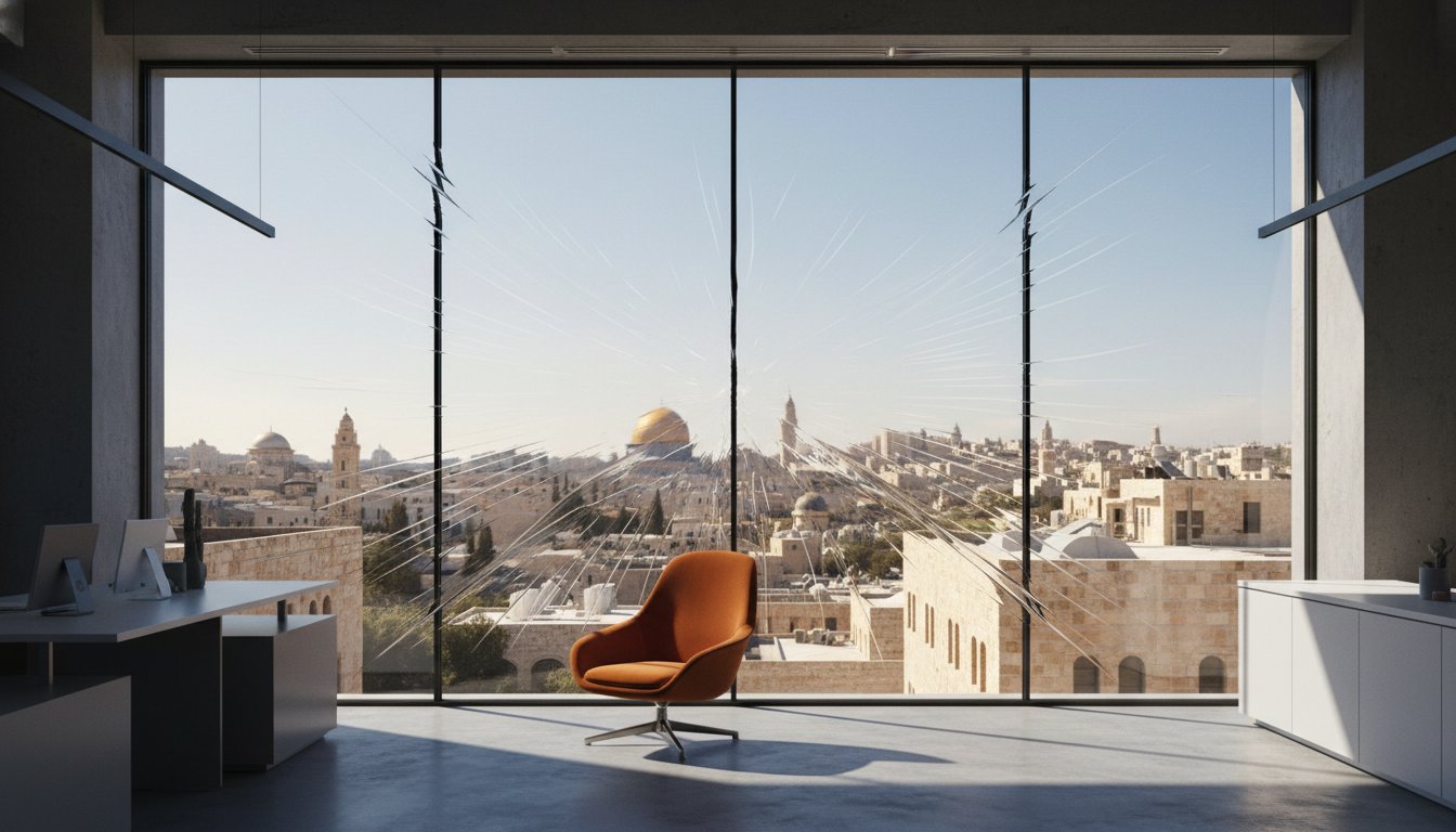 חיזוק חלונות קיימים נגד הדף: המדריך המלא למיגון הבית והעסק (2026)
