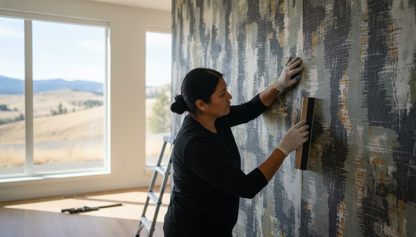 Professional Wallpaper Installation in Kamloops BC: The 2026 Homeowner’s Guide
