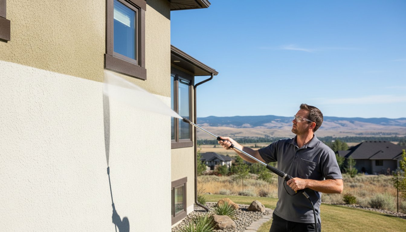 Residential Pressure Washing Services in Sahali: Protect Your Kamloops Home