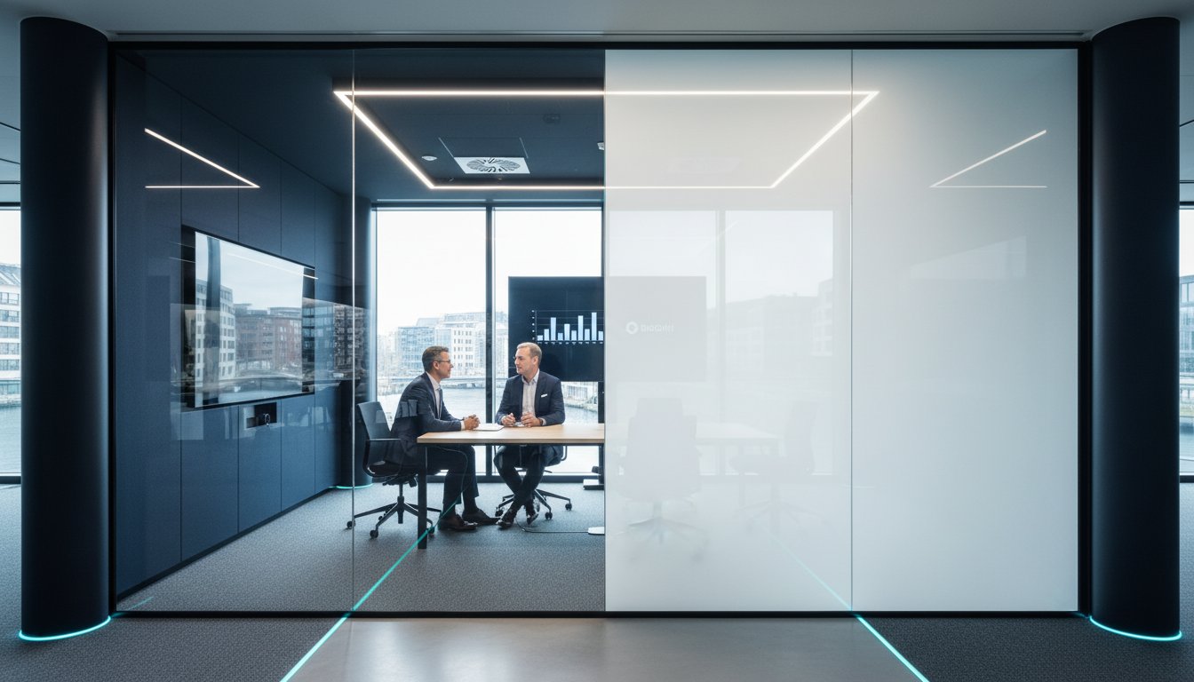 Dynamisk glass og personvern: Når glasset ditt får en av- og på-knapp
