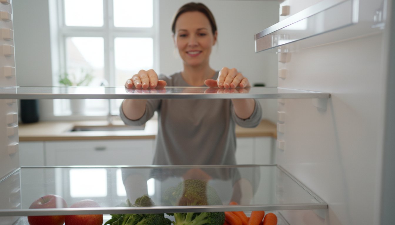 Glashylde til køleskab: Find den rigtige hylde og fix det selv 🛠️