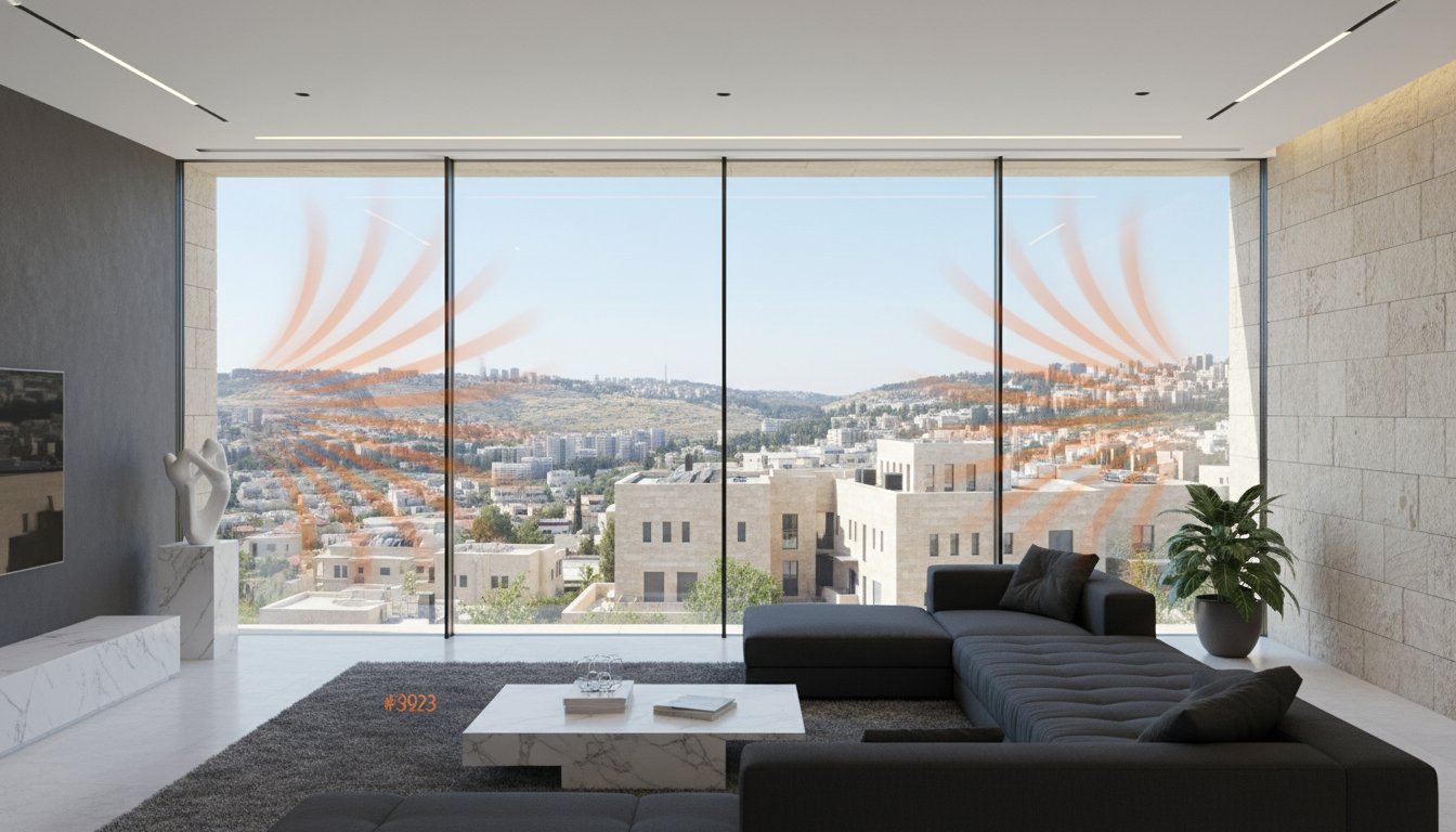 ציפוי ננו קרמי לחלונות הבית: המדריך המלא לבידוד תרמי ומיגון (2026)