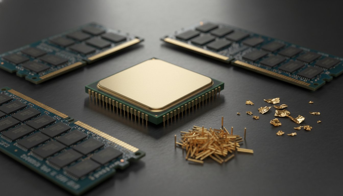 Gold Recycling: The Professional's Guide to E-Scrap Recovery