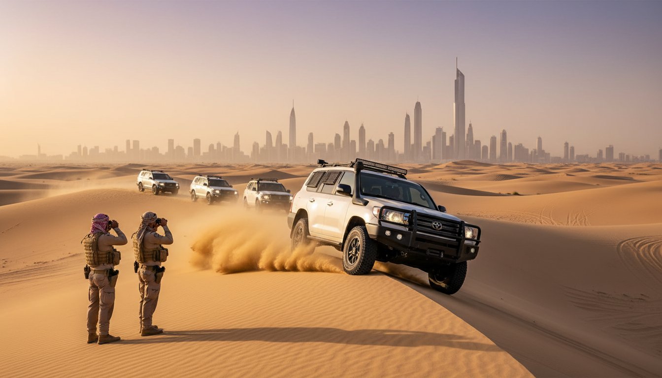 Border Patrol Vehicle Modifications in Dubai & UAE: The Ultimate Fleet Guide