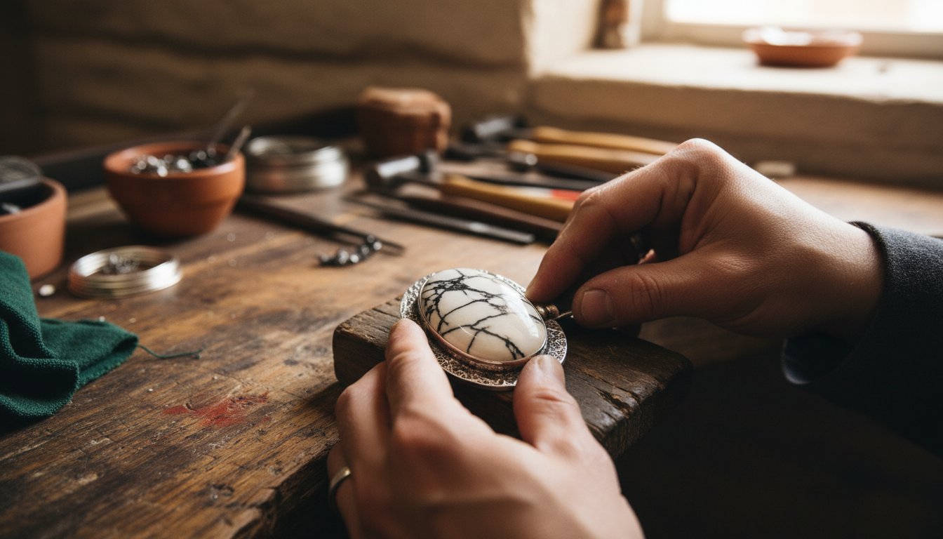The Quiet Strength of White Buffalo Turquoise Jewelry