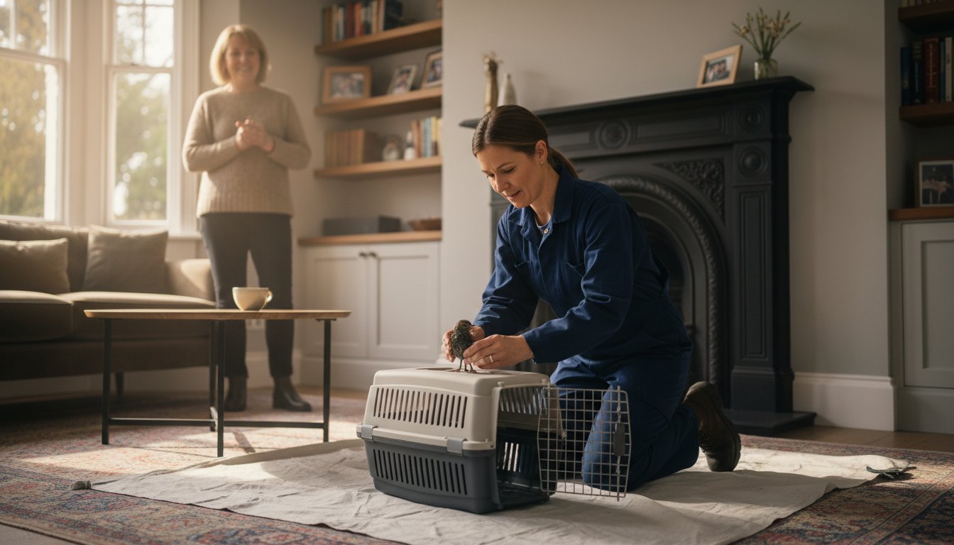 Bird in Chimney: What to Do? A Guide for Warwickshire Homeowners