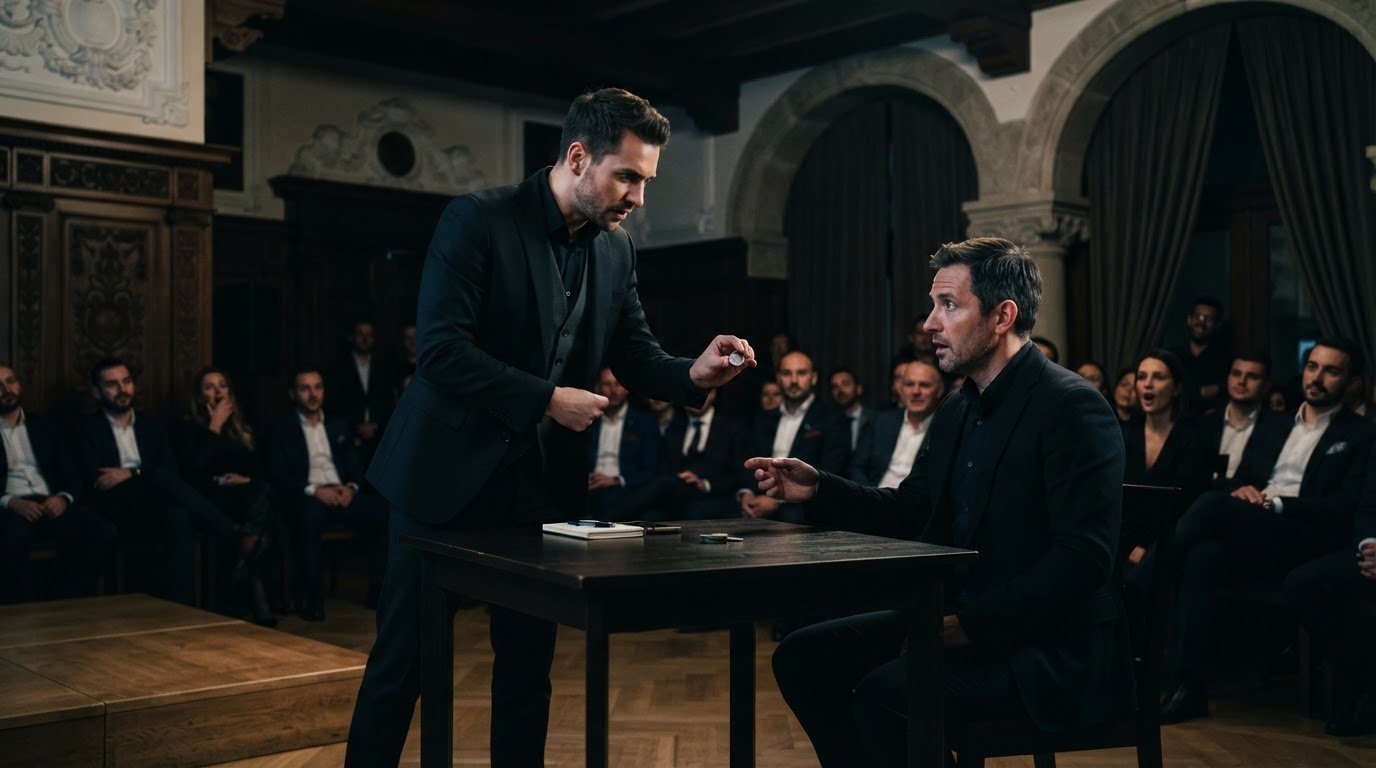 Artist de mentalism în România: ce face și cum alegi