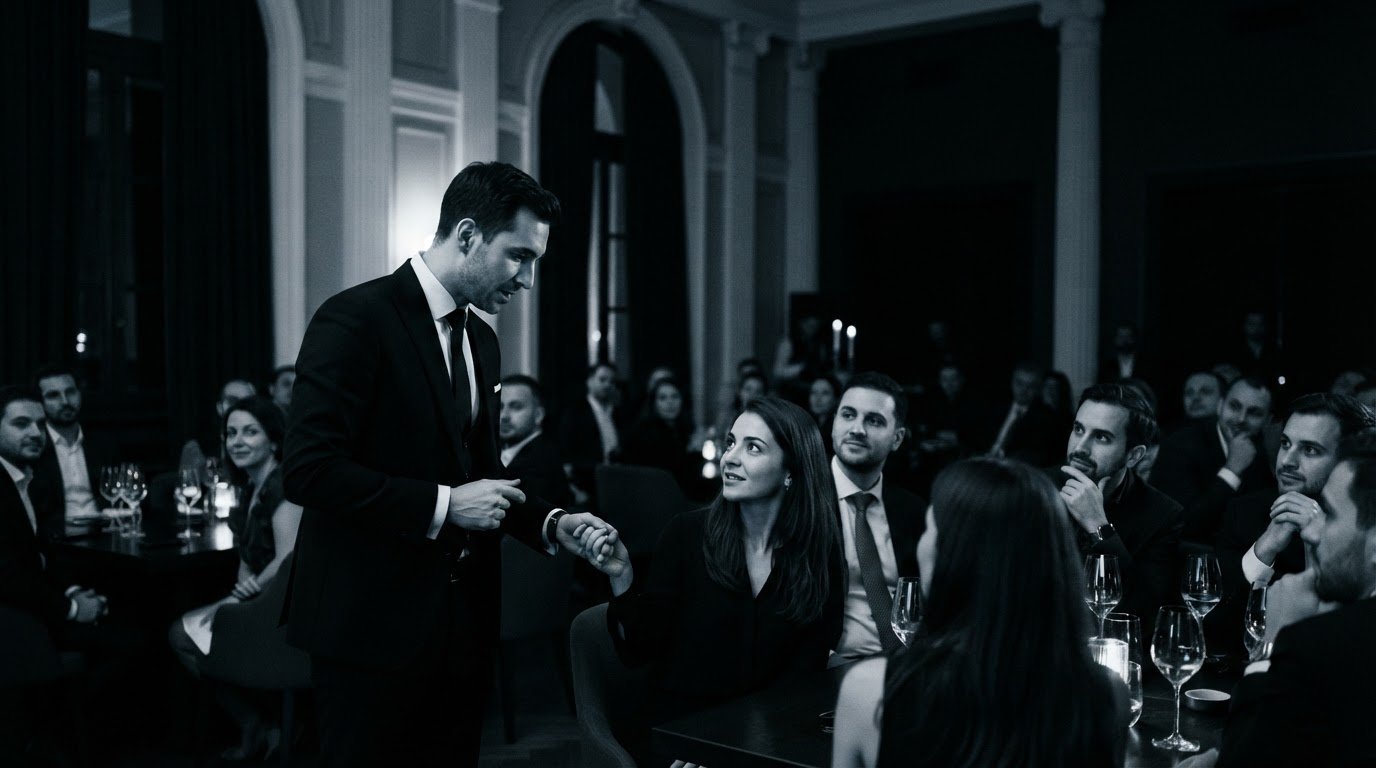 Artist pentru petrecere corporate premium: cum alegi un moment memorabil