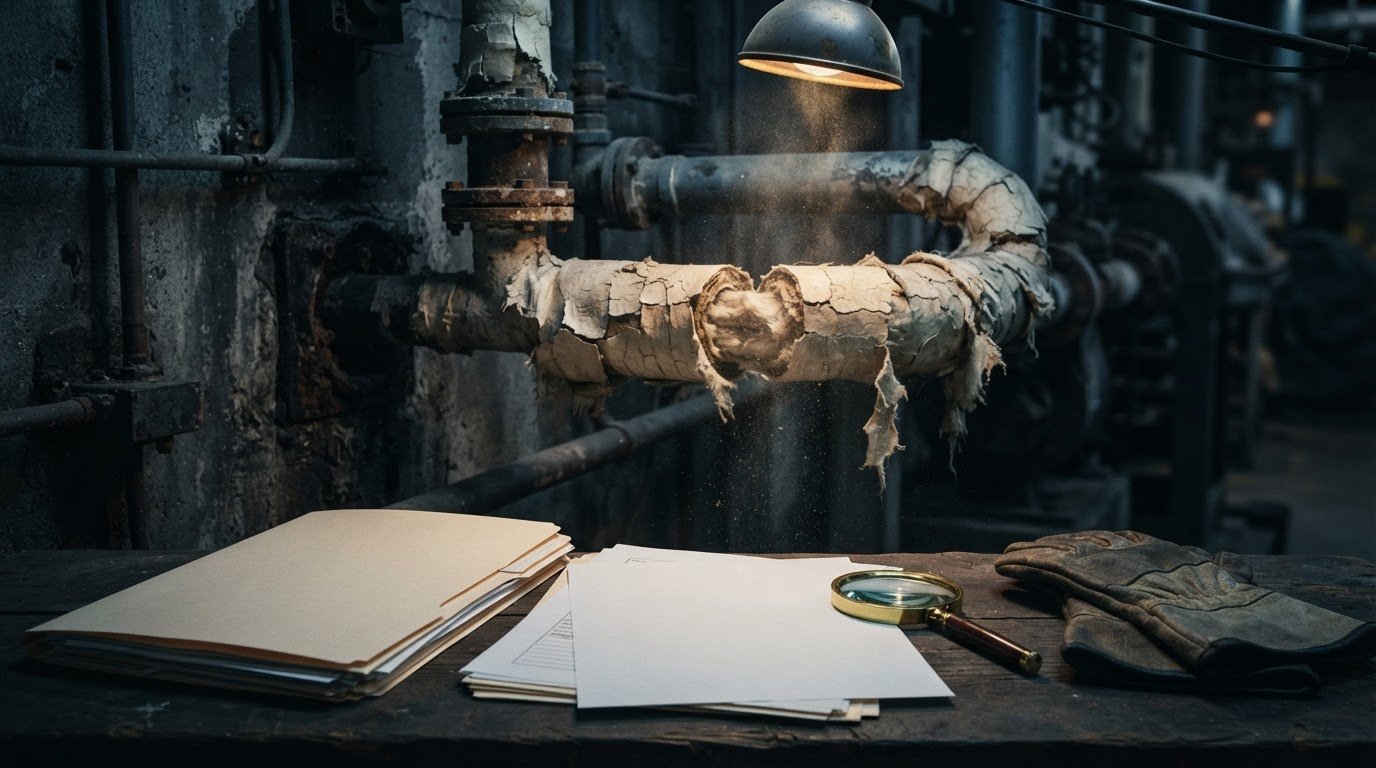 Asbestos Pipe Insulation Exposure Claims: Exposure, Evidence, and Legal Options