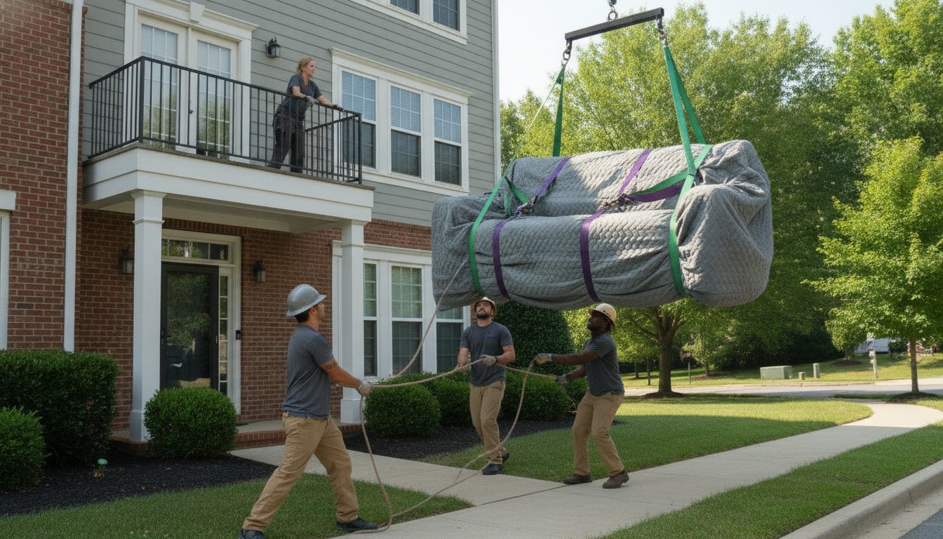 Ashburn Couch Moving Service for Tight Spaces: Professional Sofa Hoisting Solutions