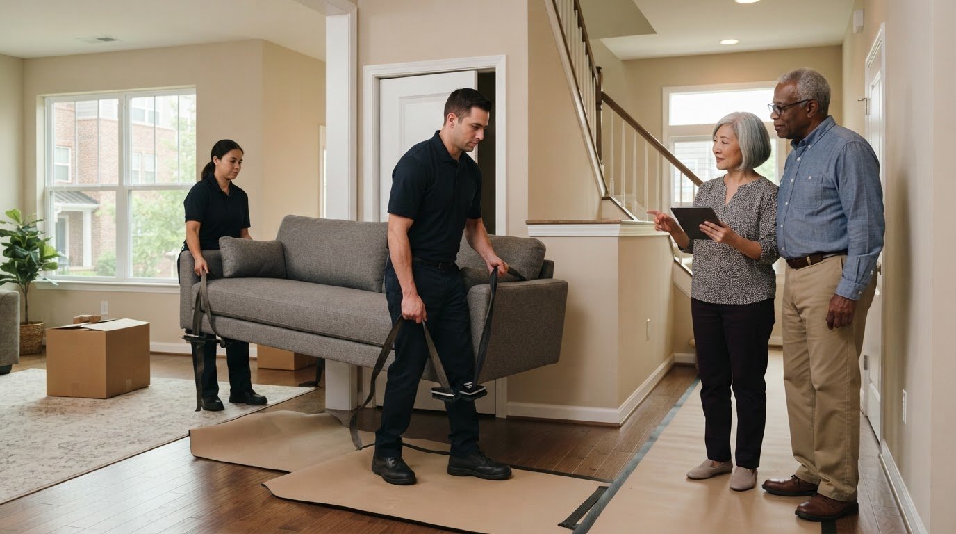 Ashburn In-Home Furniture Movers for Senior Moves
