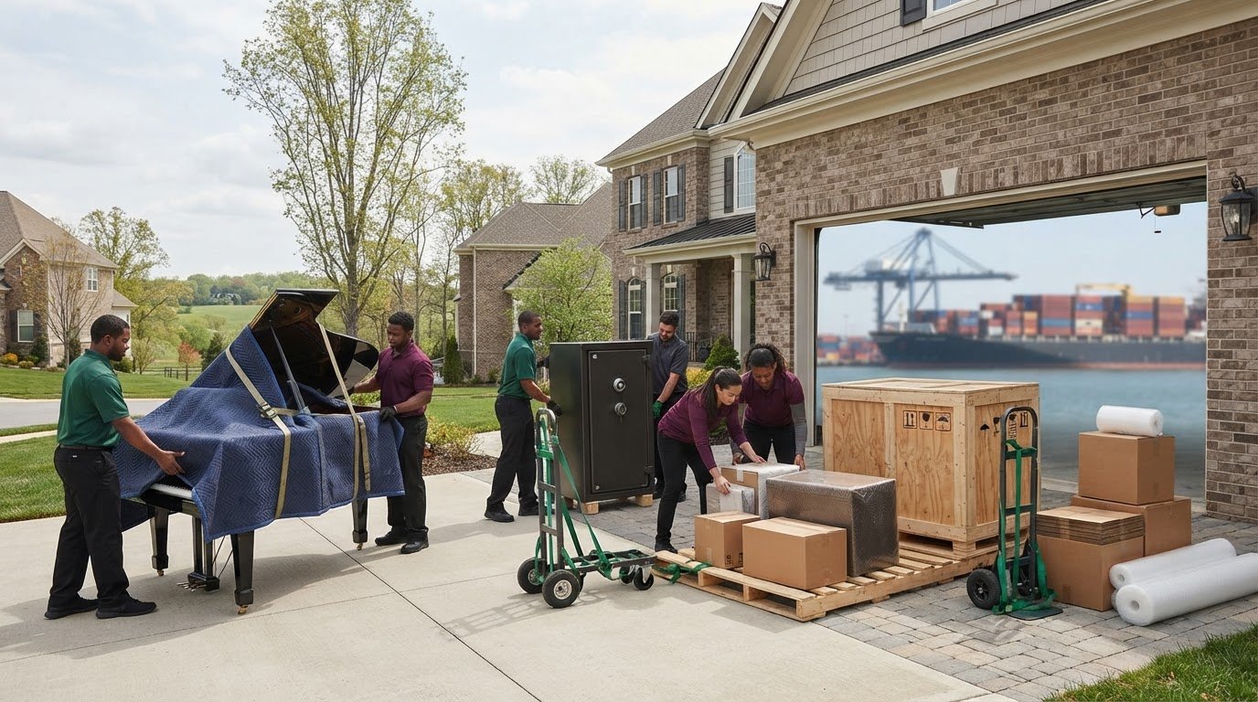 Ashburn International Shipping from USA: A Household Goods Guide