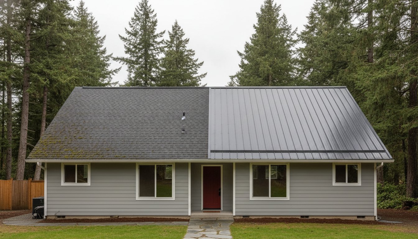 Asphalt vs. Metal Roofs: 2026 Pacific Northwest Guide