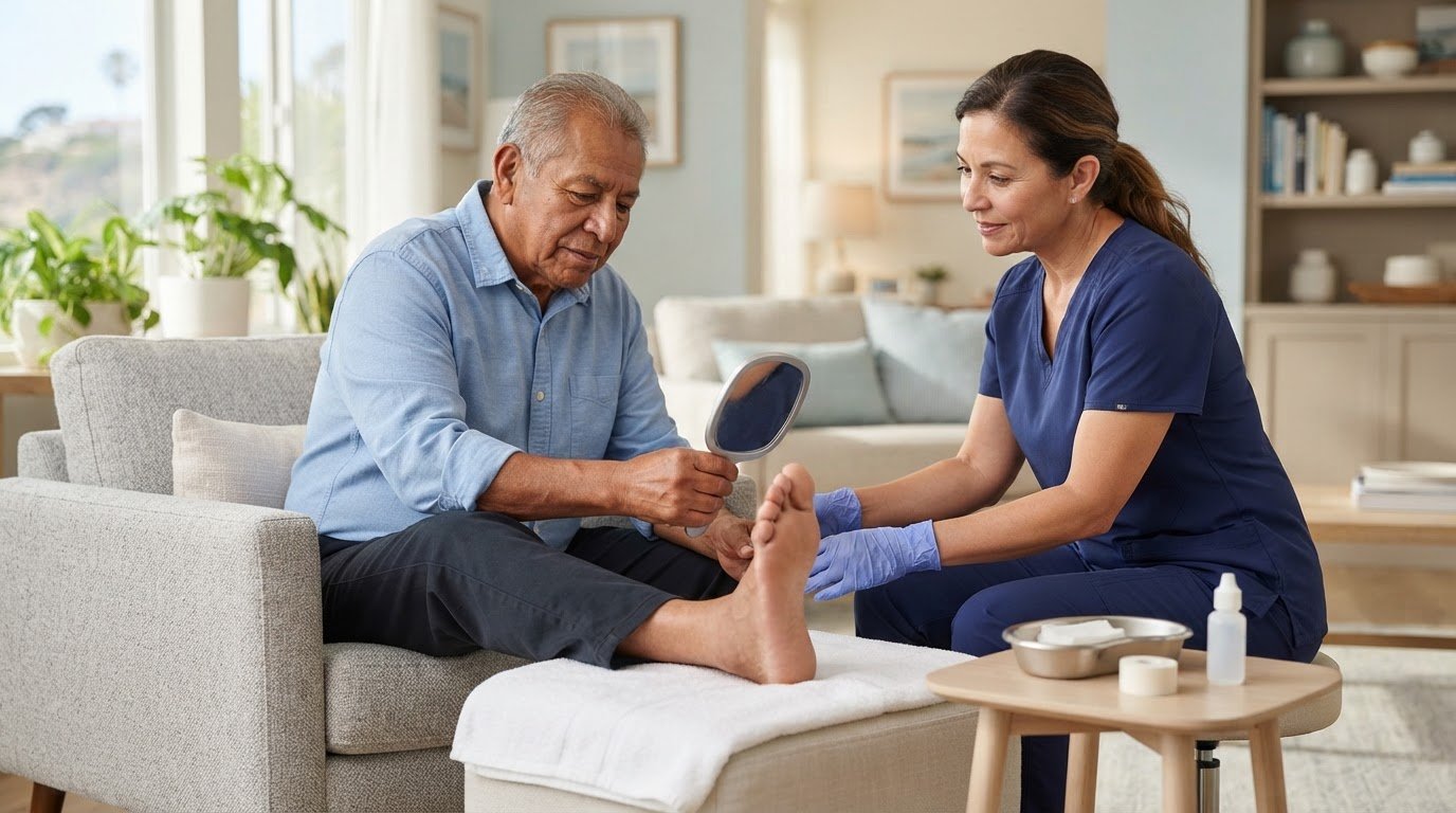 At-Home Wound Care for Patients With Peripheral Neuropathy