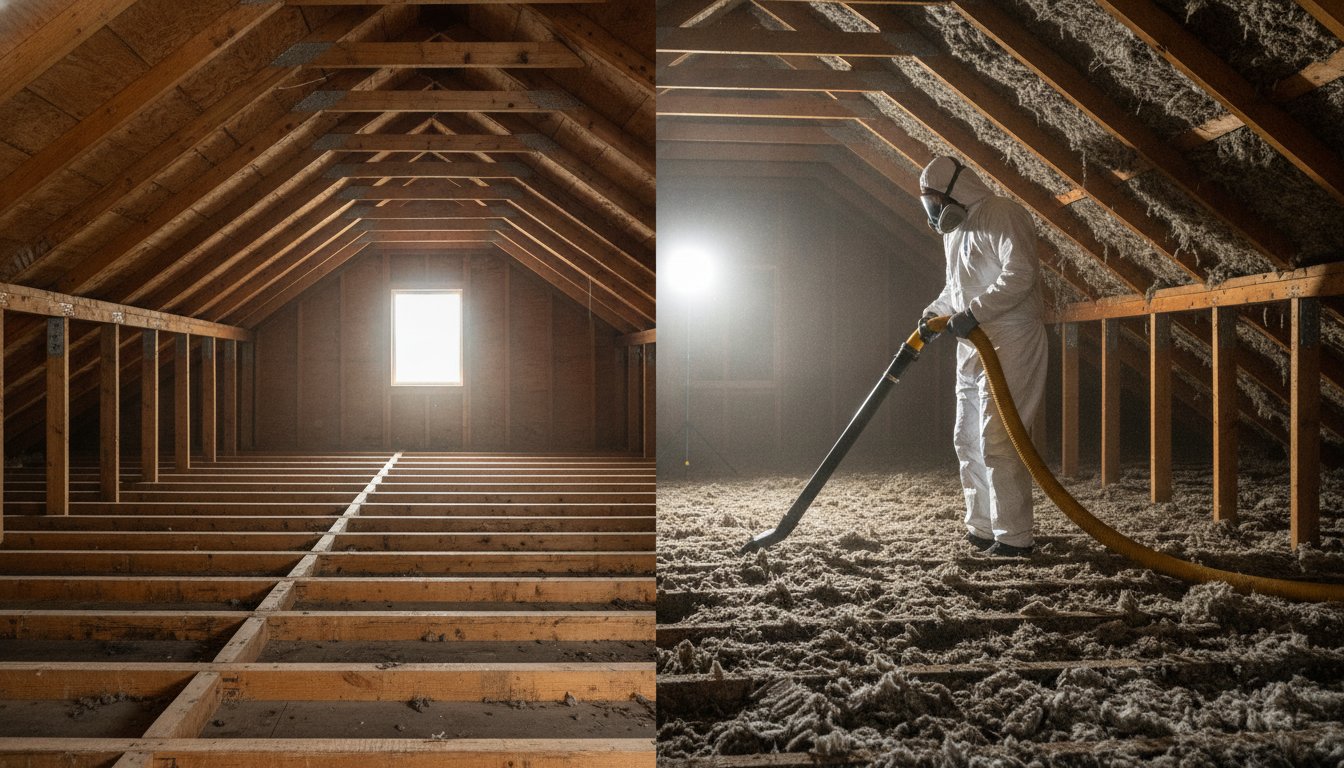 Attic Insulation Removal in Charlotte: The Homeowner’s Guide to a Clean Slate