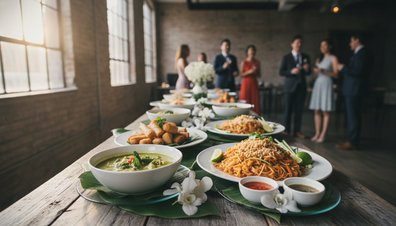 Authentic Thai Catering for Weddings in Toronto: A Flavourful Journey
