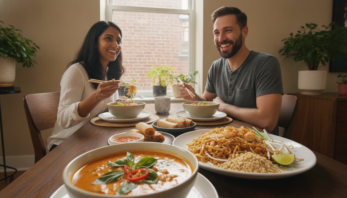 Authentic Thai Restaurant Delivery in East York: Fresh Flavours to Your Door