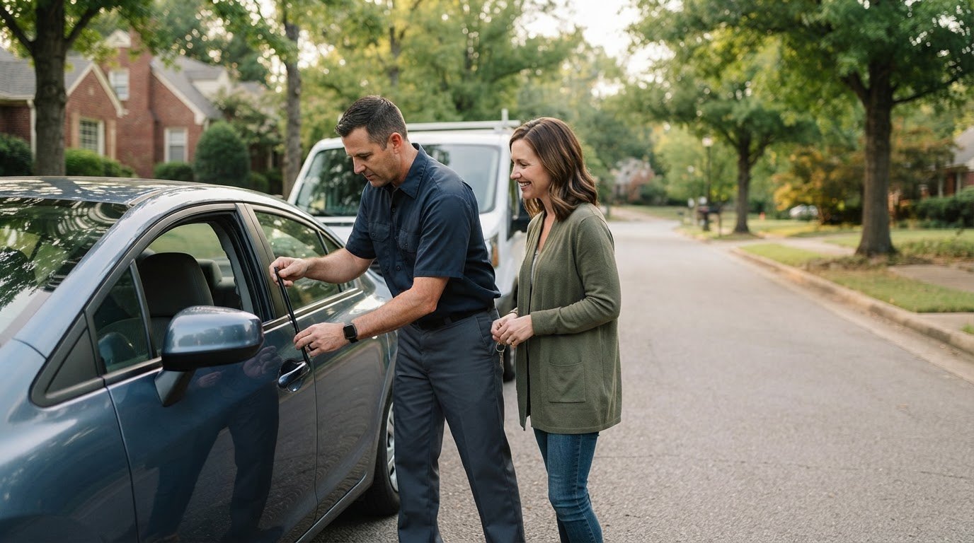 Auto Locksmith Services in Benton, AR for Car Lockouts