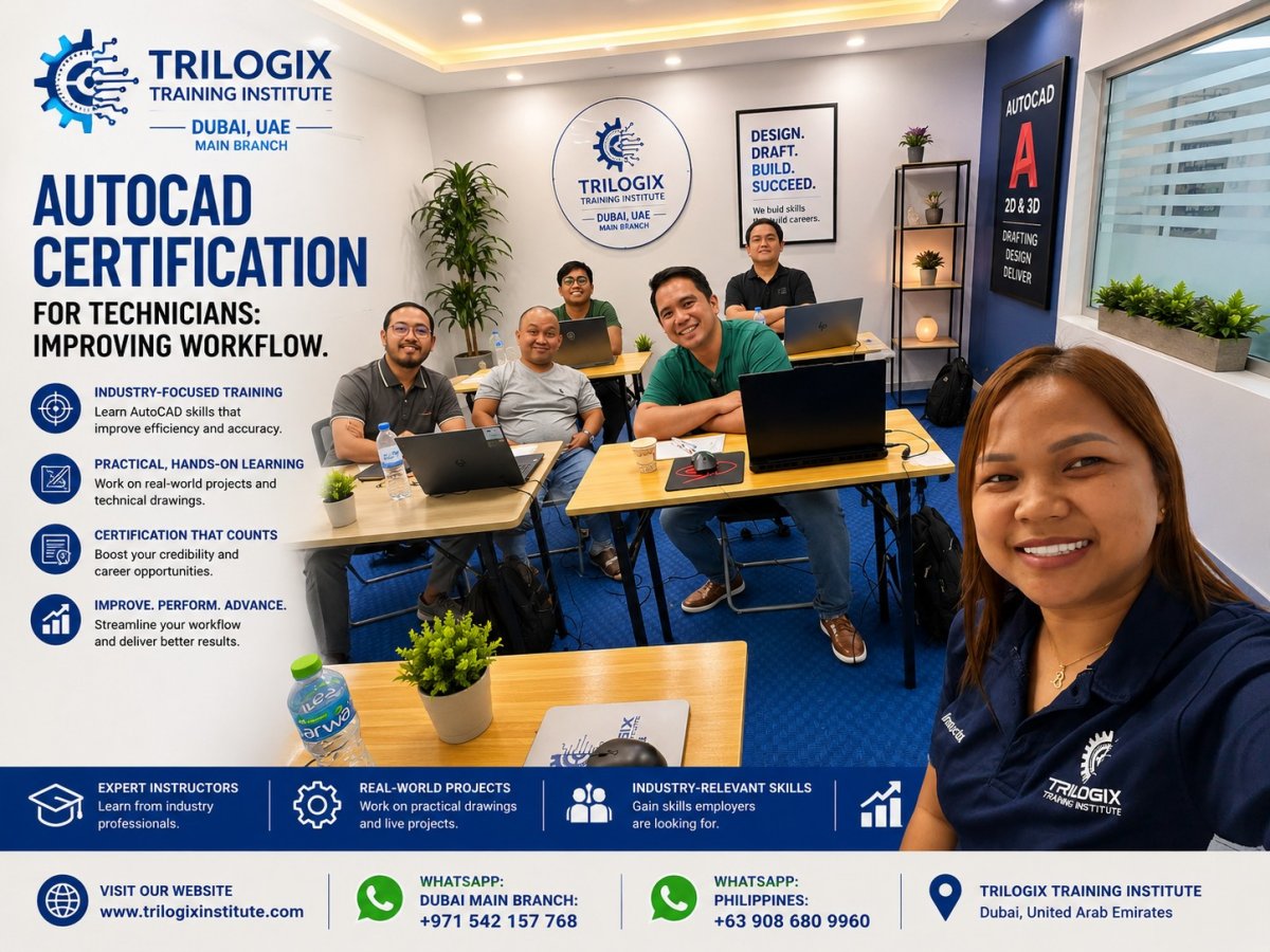 AutoCAD Certification for Technicians: Improving Workflow