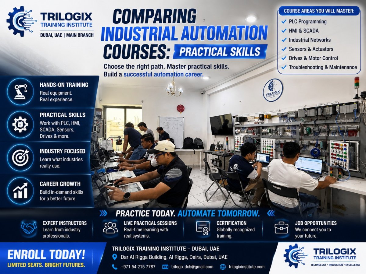 Comparing Industrial Automation Courses: Practical Skills