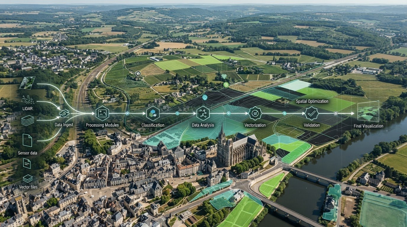 Automatisation des tâches cartographiques : méthodes et outils SIG