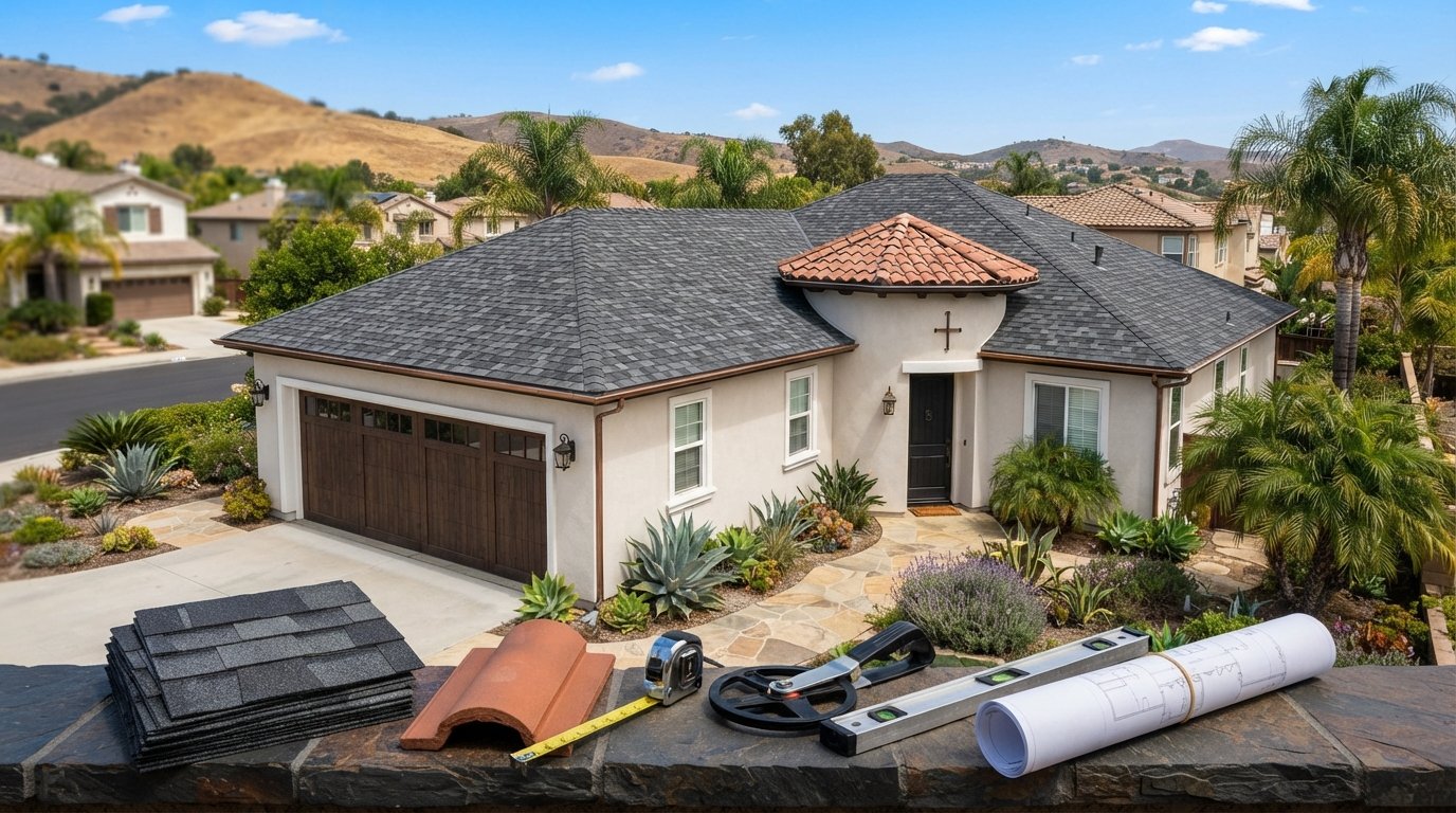 Average Cost to Re-Roof a House in El Cajon: 2026 Homeowner Guide