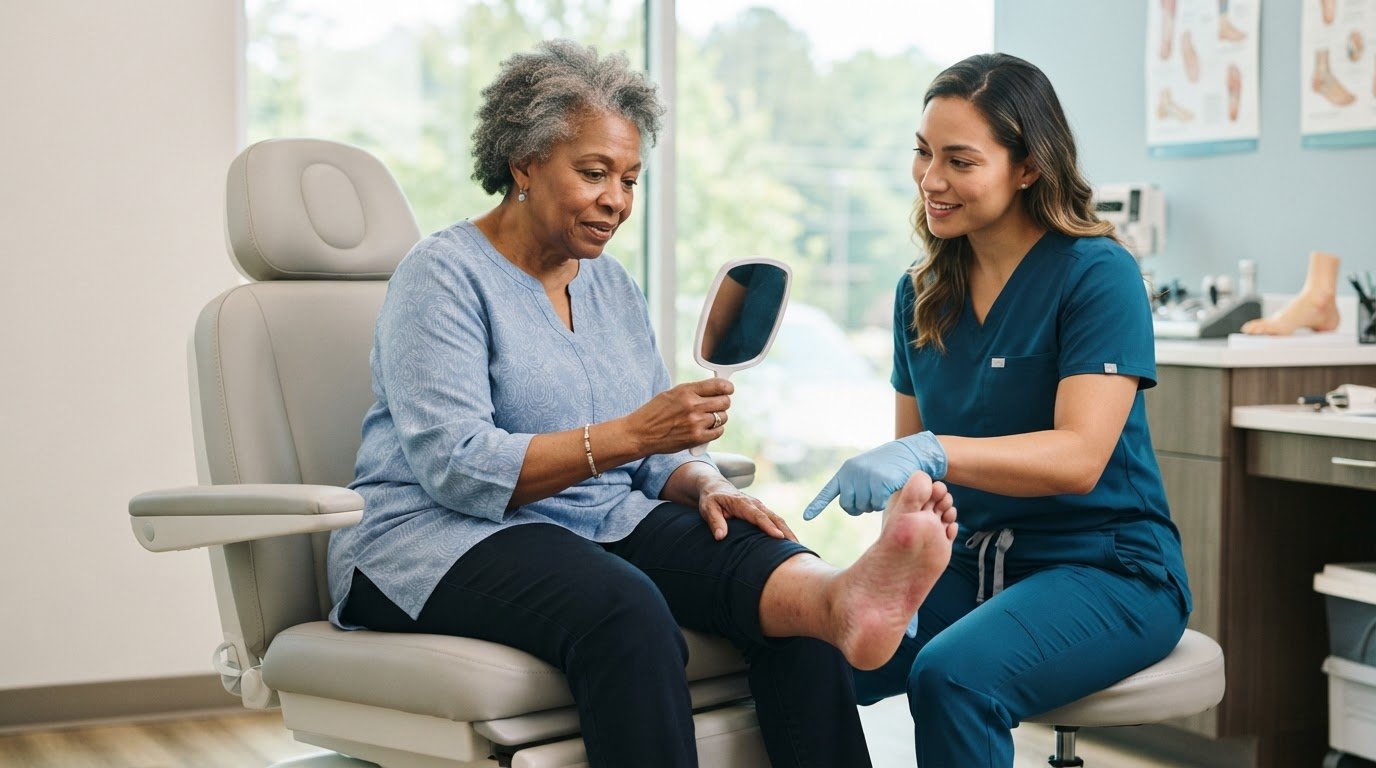 Avoiding Amputation with Diabetic Foot Care in Woodstock