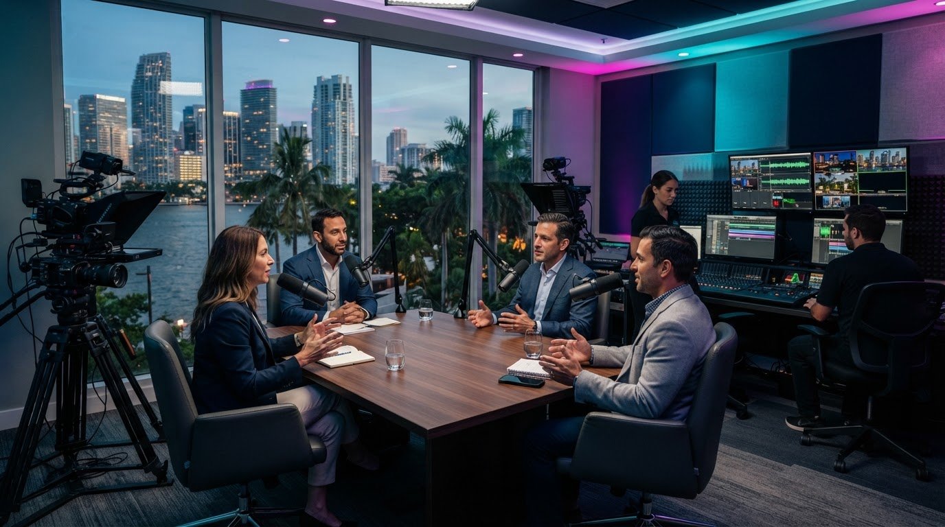 B2B Podcast Production in South Florida: The 2026 Executive Guide