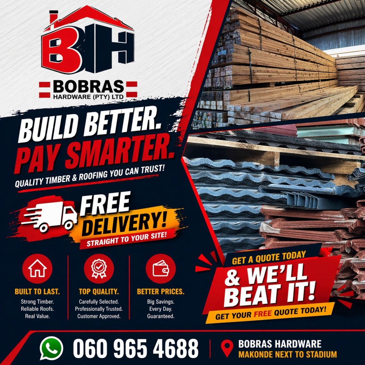 Affordable hardware in Thohoyandou