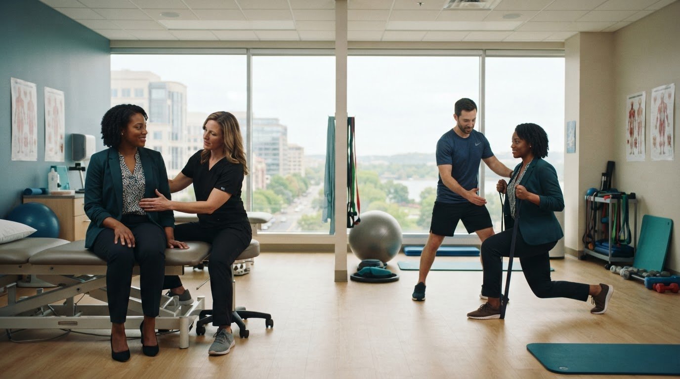 Back Pain in Arlington: Chiropractor or Physical Therapist?