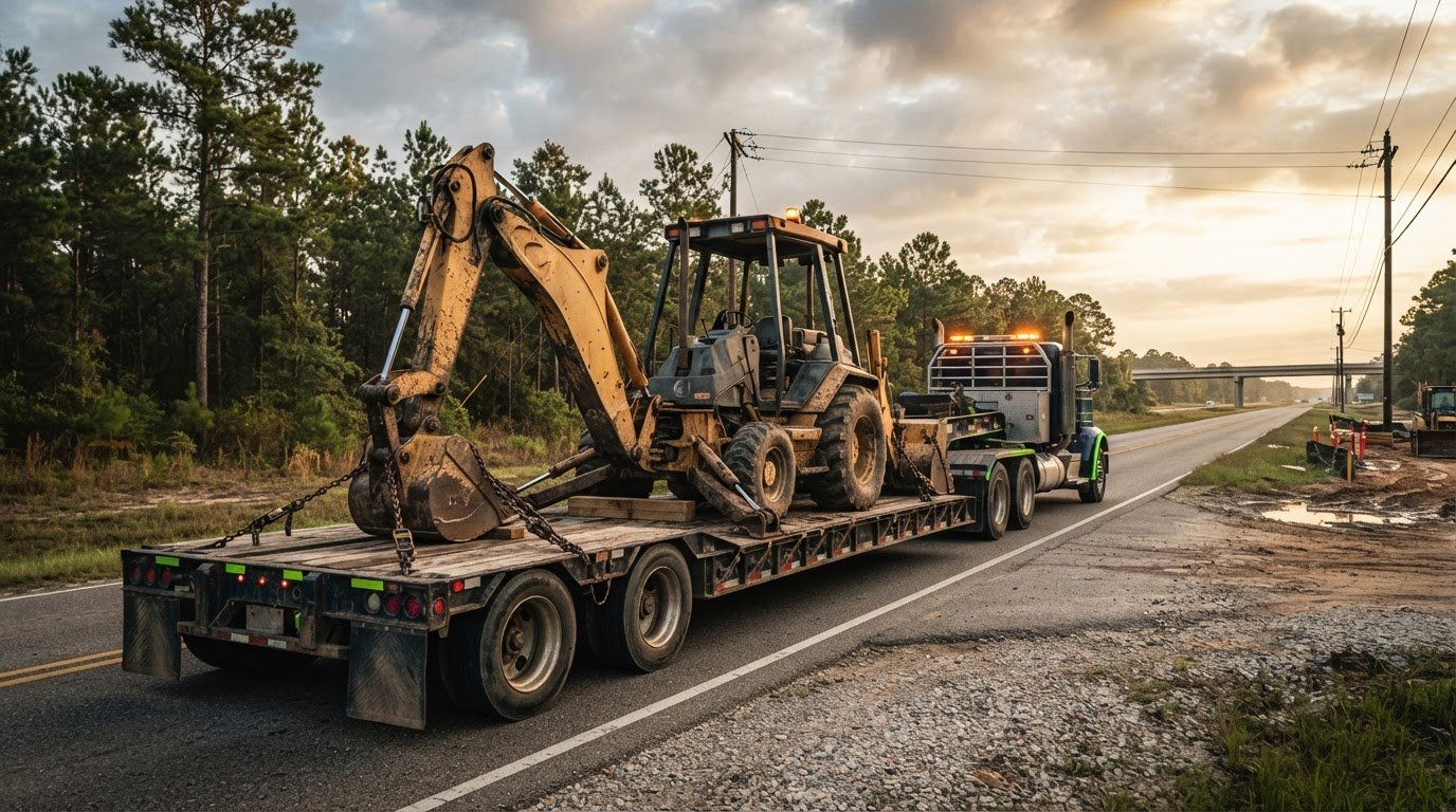 Backhoe Transport Service in Liberty County: Local Equipment Hauling Guide