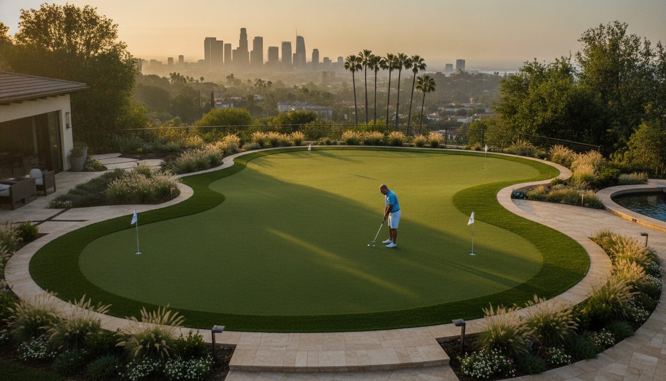 Backyard Putting Green Installation in Los Angeles: The 2026 Guide