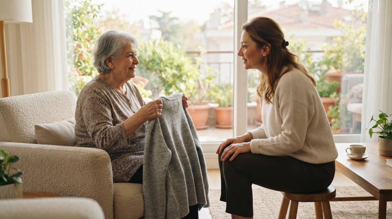 Bakıcıyla yaşlı iletişimi nasıl olmalı? Saygılı ve güven veren iletişim rehberi