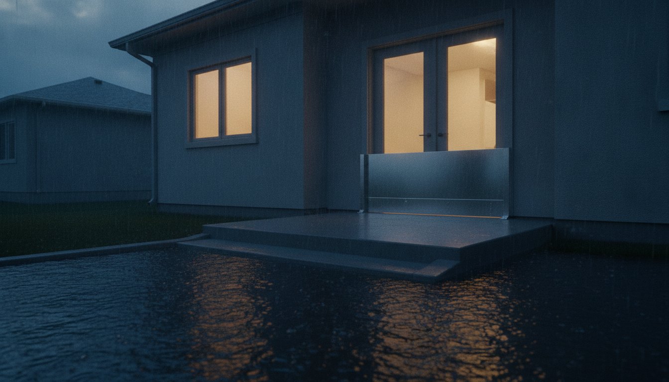 Basement Door Flood Barrier: Engineered Home Defense