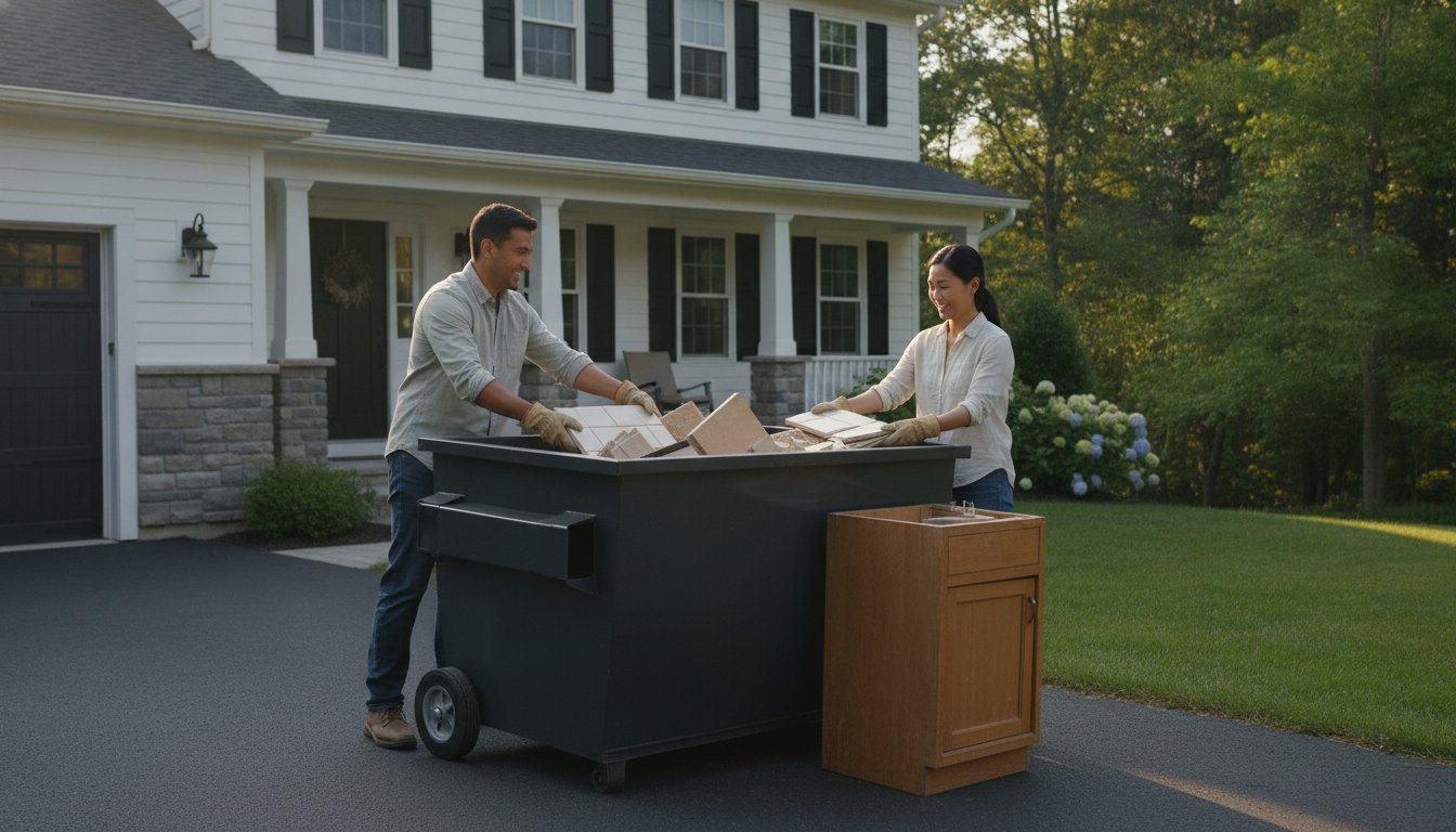 Bathroom Remodel Dumpster Rental: The 2026 Guide to Sizes and Costs