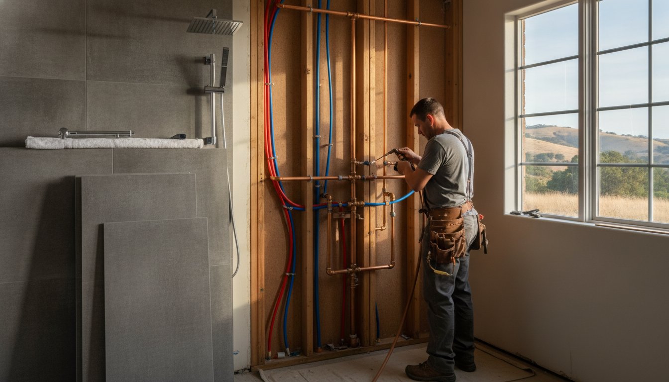 Bathroom Remodel Plumbing in Yucaipa: Building a Reliable Foundation