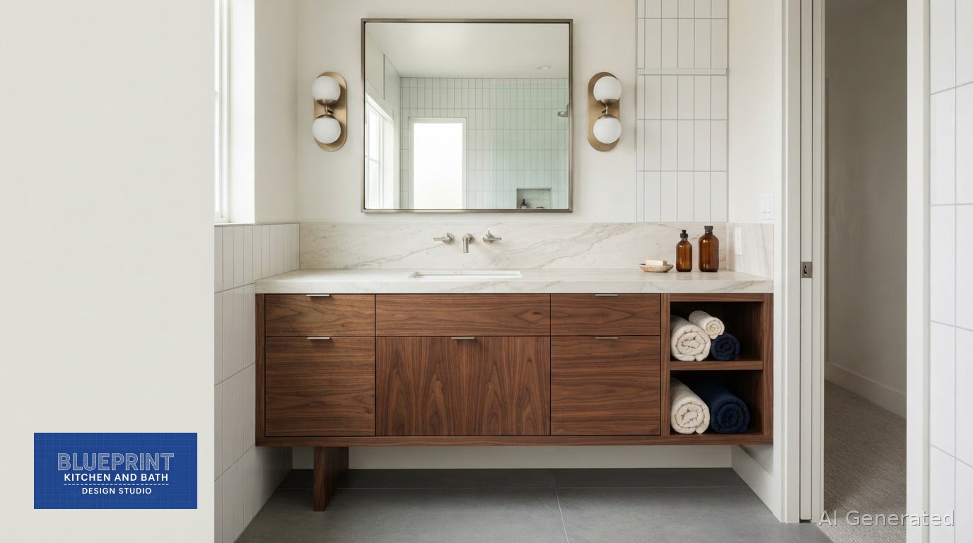 Bathroom Vanity Design: How to Balance Storage, Materials, and Everyday Use
