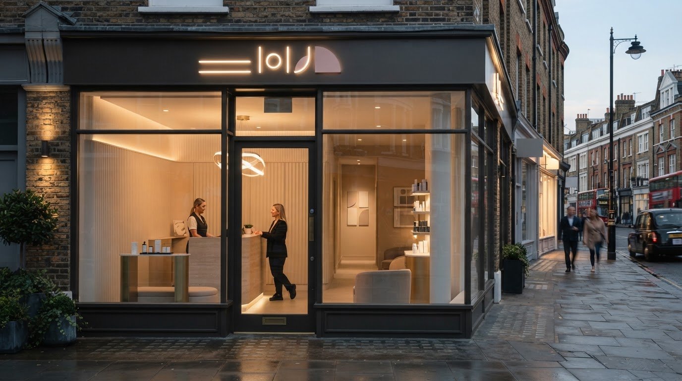 Beauty Salon Signage for London Salons