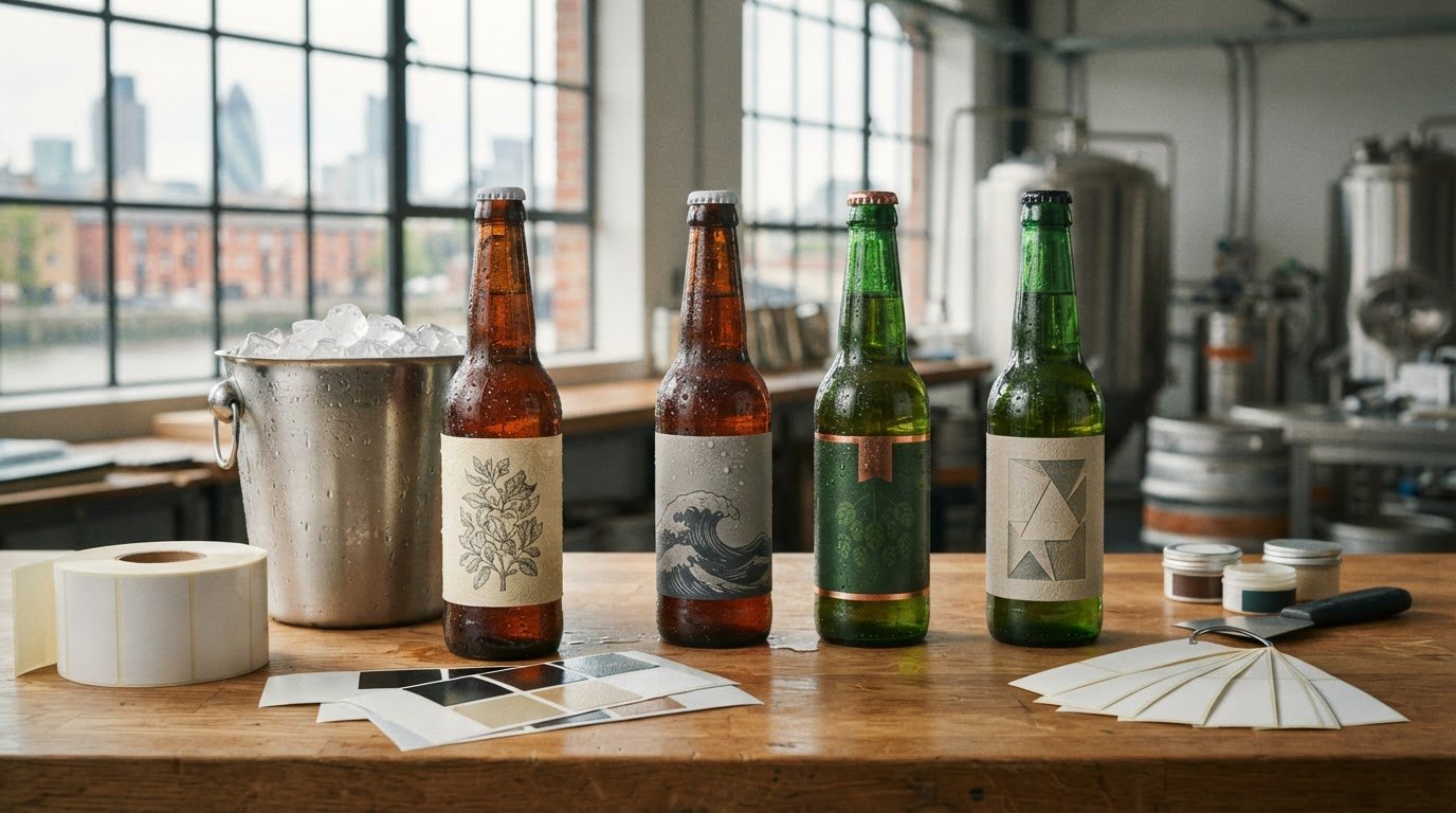 Beer Bottle Label Printing: UK Buying Guide for 2026