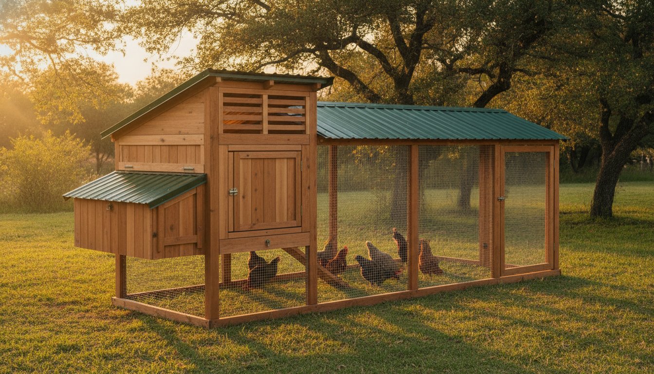 Benefits of a Handcrafted Chicken Coop: Why Quality Matters for Your Texas Flock