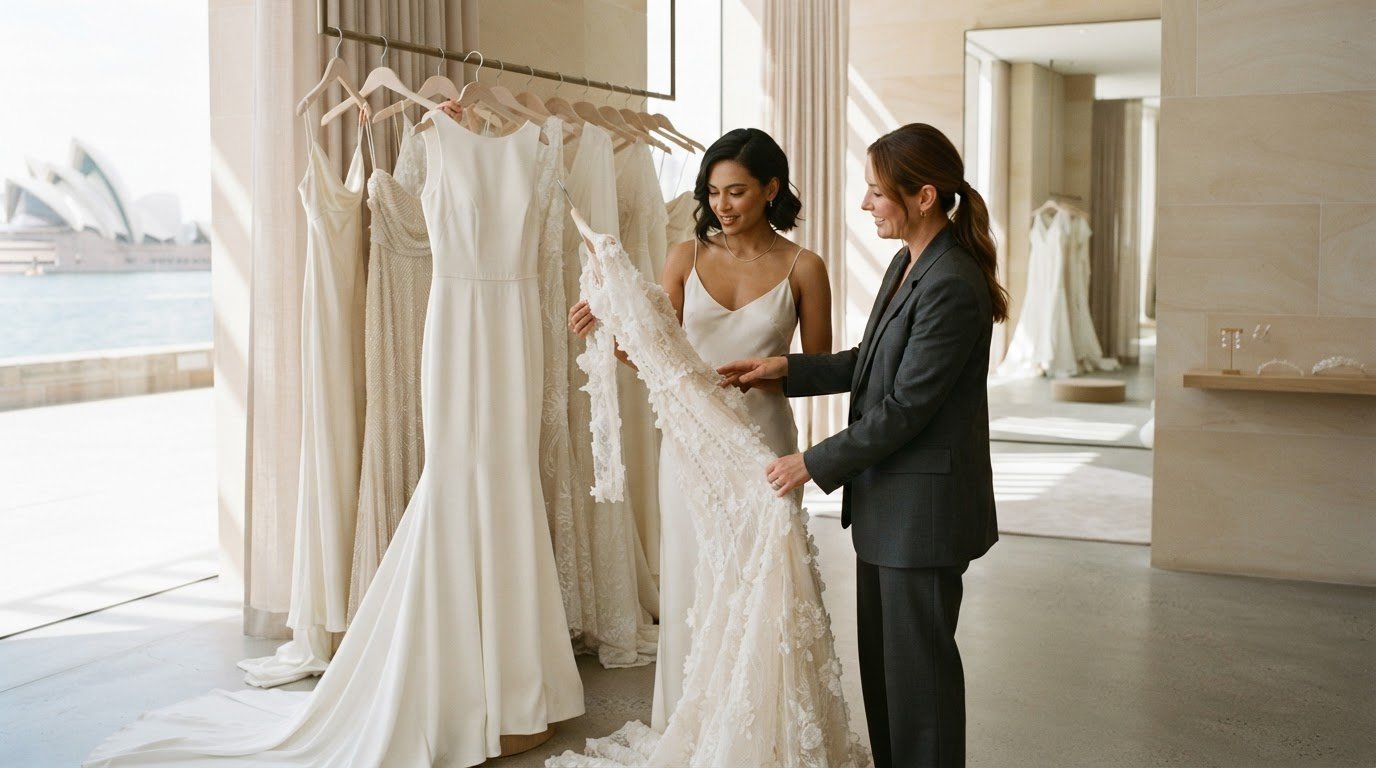 Benefits of Buying a Dress at a Trunk Show: What Sydney Brides Should Know