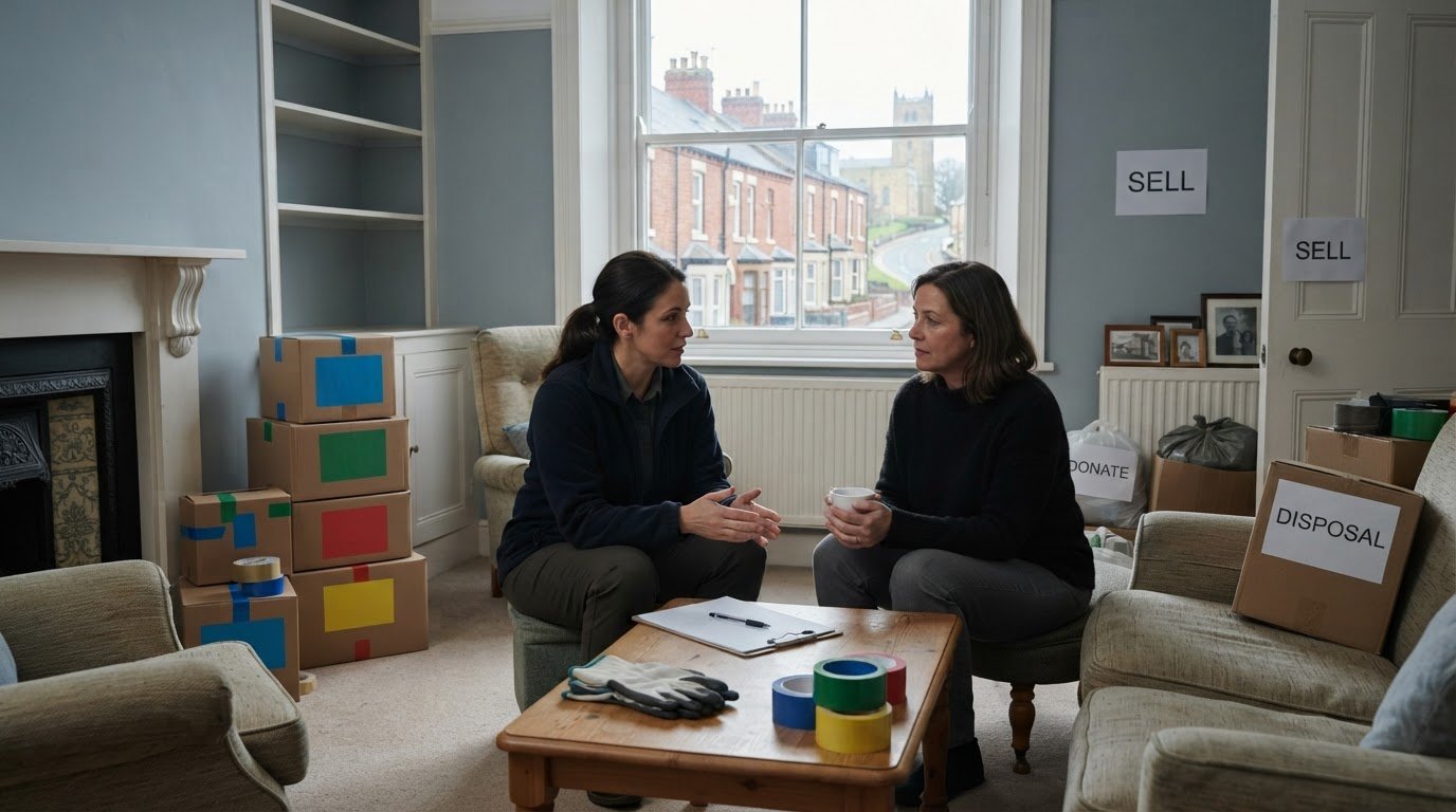 Bereavement clearance costs and service in Durham