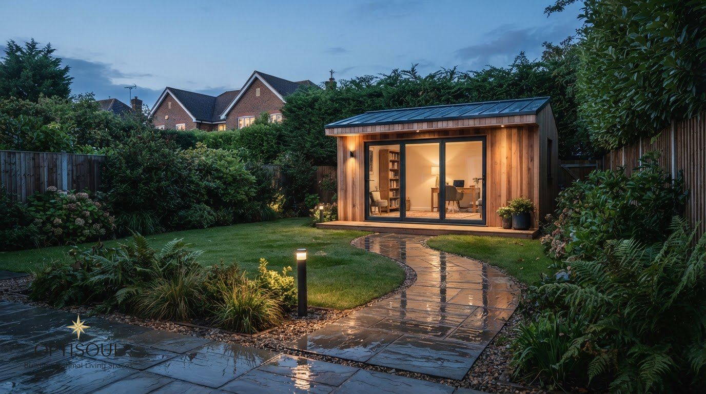 Bespoke Outbuilding Company in Chertsey: Planning a Garden-Room Approach