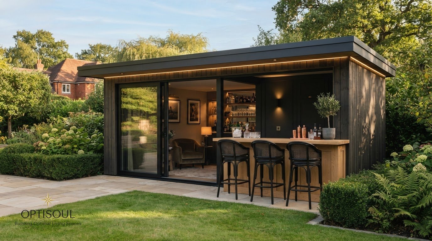 Bespoke Outdoor Bar in Walton-on-Thames: Design and Build Guide